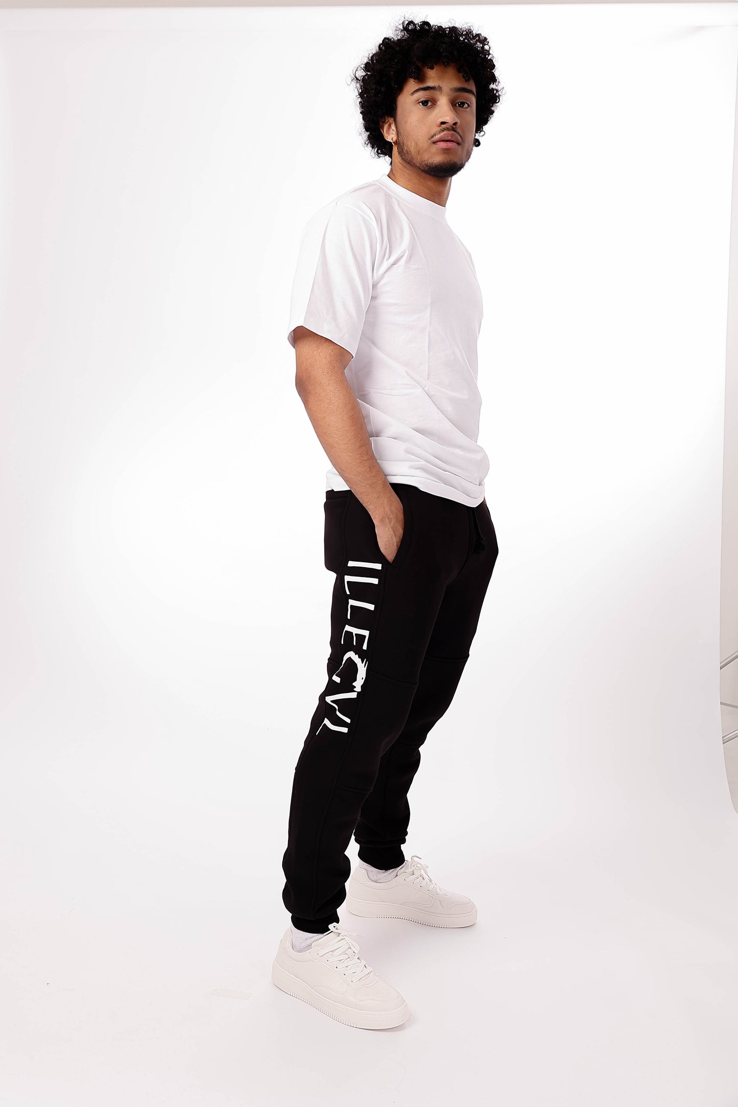 Unisex black joggers for men & women-STREET COMFORT